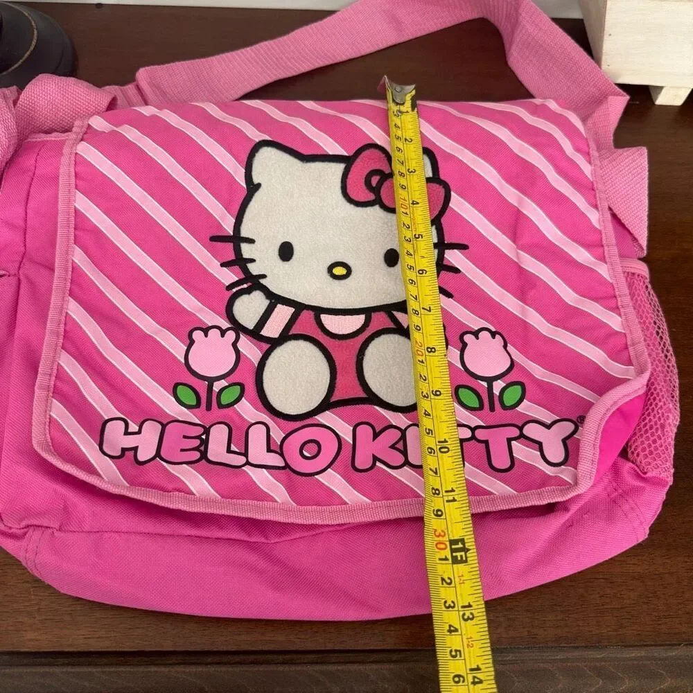 Hello Kitty Pink Messenger Bag Sanrio Crossbody Shoulder Bag
